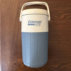 Coleman Blue and White PolyLite Water Jug Camping